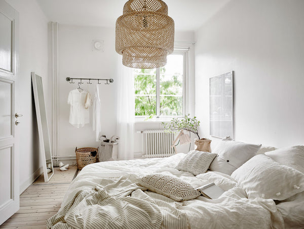 Natural & Peaceful - 12 Light Neutral Bedroom Decor Ideas