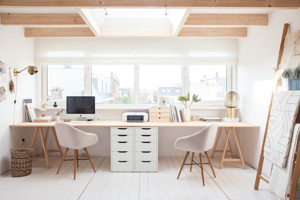 Double the Creativity - 15 Home Office Ideas for Couples
