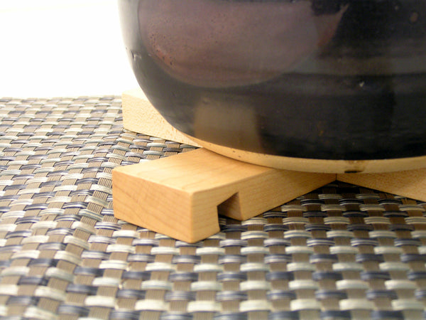 Convertible Maple Wood Pot Rest