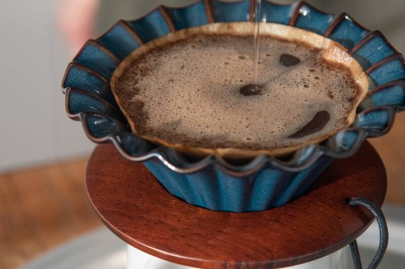 Hokuou Blue Pour Over Coffee Set